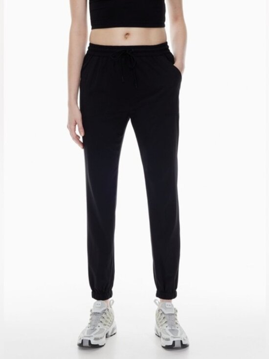 Aritzia Pants - Aritzia TNA Women's Speed Joggers Pant Cuff Ankle Small Black Activewear Gym
